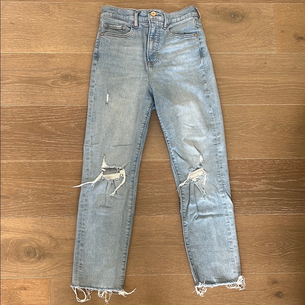 Express Super High Rise Mom Jean | 0